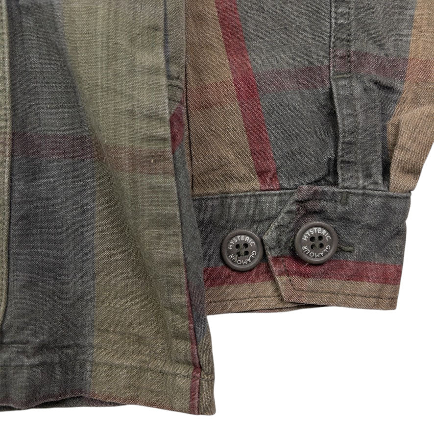 Vintage Hysteric Glamour Checkered Button Up Jacket Size S