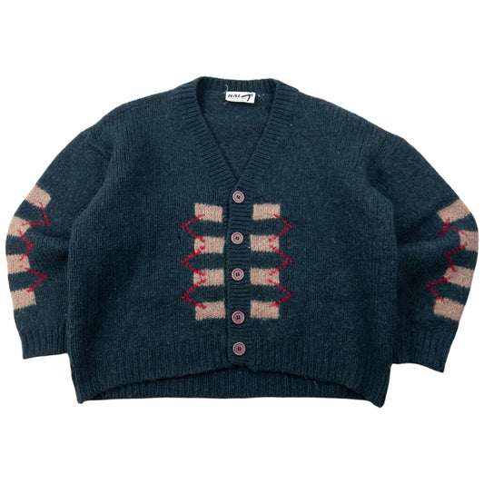 Vintage 90s Hai Sporting Gear By Issey Miyake Knit Cardigan Womens Size M
