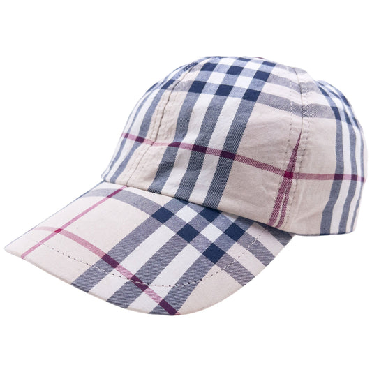 Vintage 2000s Burberry Nova Check Hat | O/S, Beige