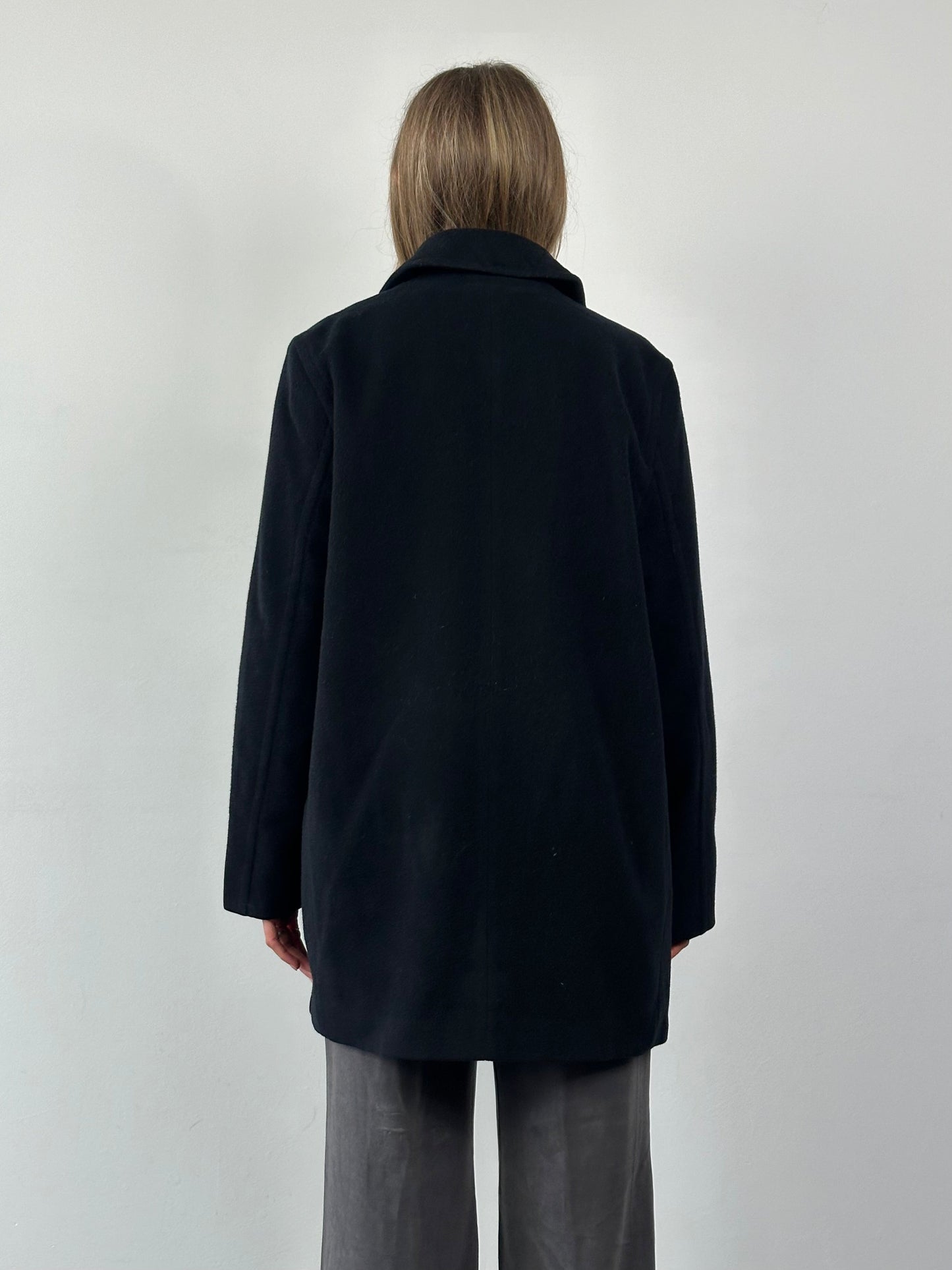 MAX&Co Pure Virgin Wool Double Breasted Coat - L