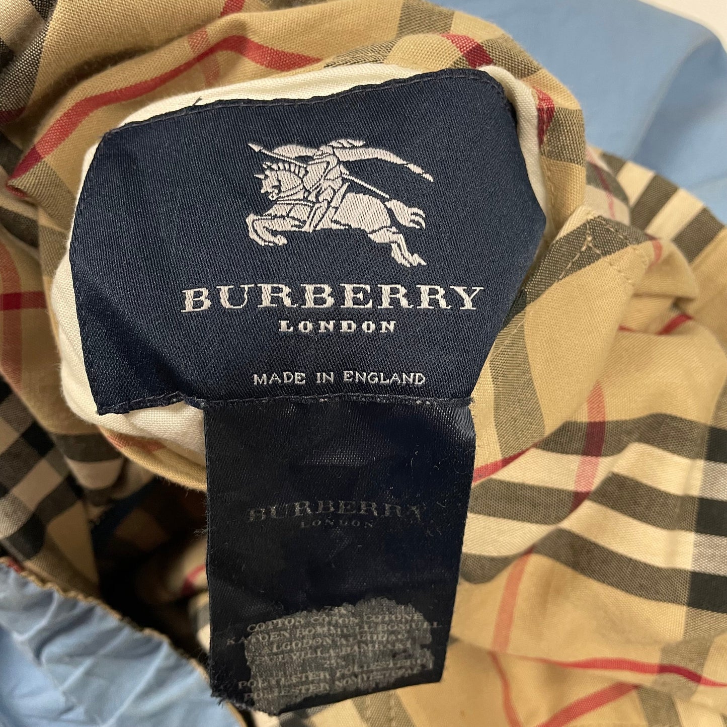 Vintage Burberry Nova Check Reversible Jacket, Size Large | O/S, Multicoloured