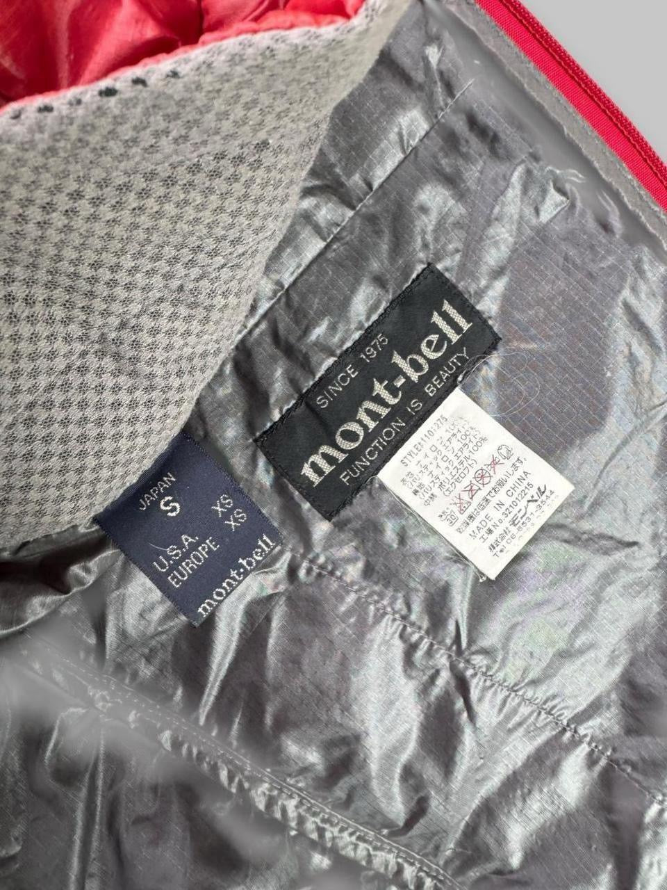 Montbell Gilet Jacket (Fits S) | O/S, Red