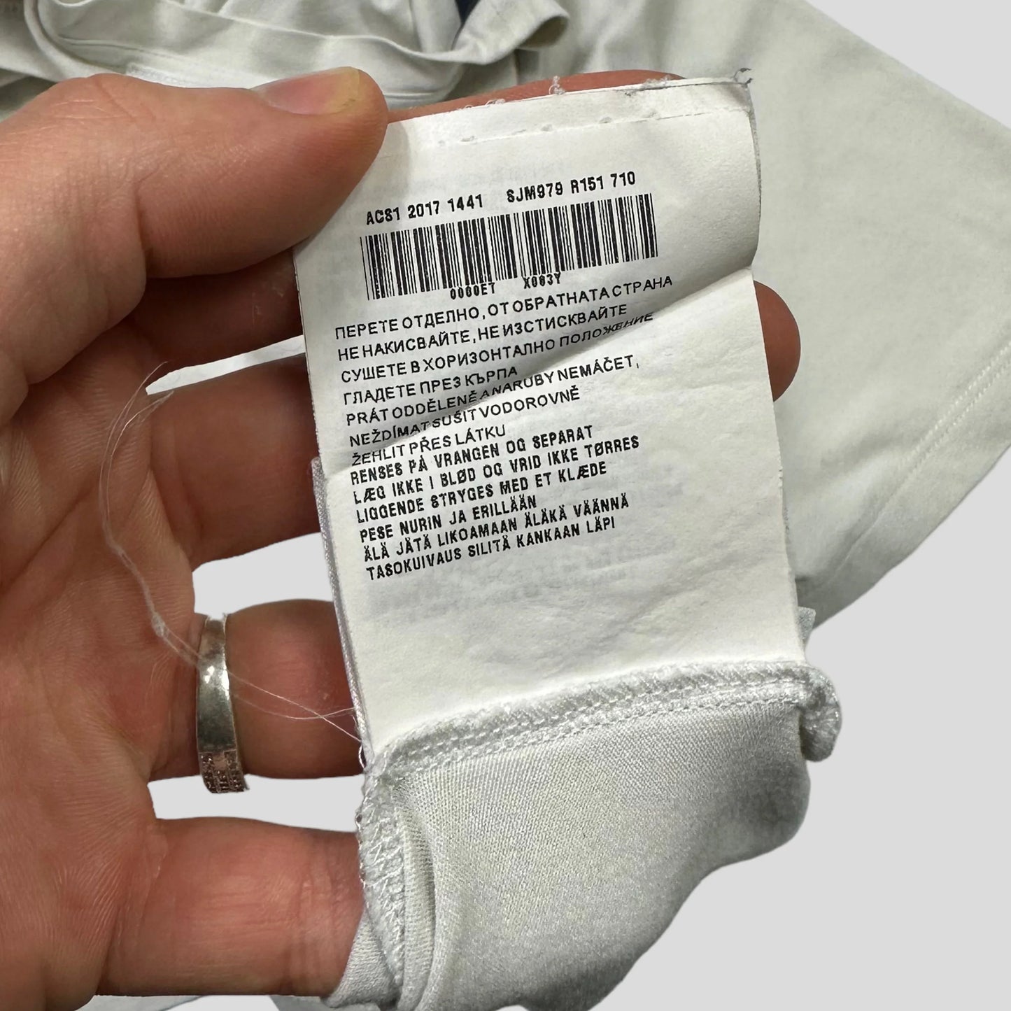 Prada Milano 2017 Nylon Pocket T-shirt - M/L