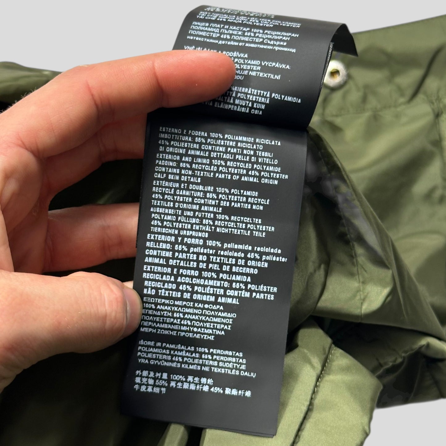 Prada 2023 Nylon Triangle Plaque Logo Padded Gilet Jacket - IT46 (S-M)