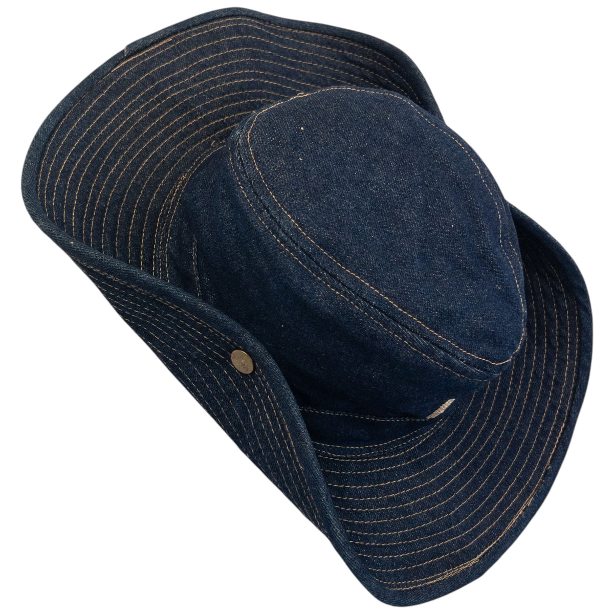 Vintage 2000s Evisu Gull Japanese Denim Hat | O/S, Multicoloured