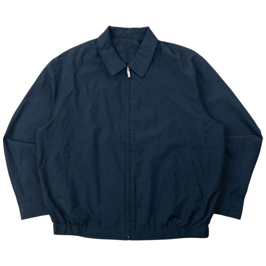Vintage 90s YSL Yves Saint Laurent Harrington Jacket Size L | Large, Navy