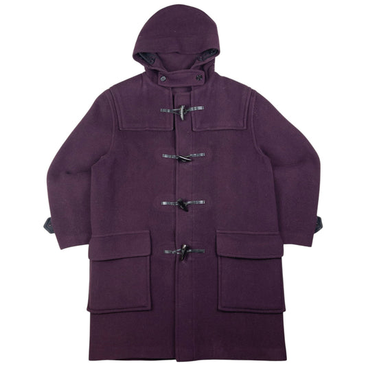 Vintage Burberry Wool Duffle Jacket Size XL