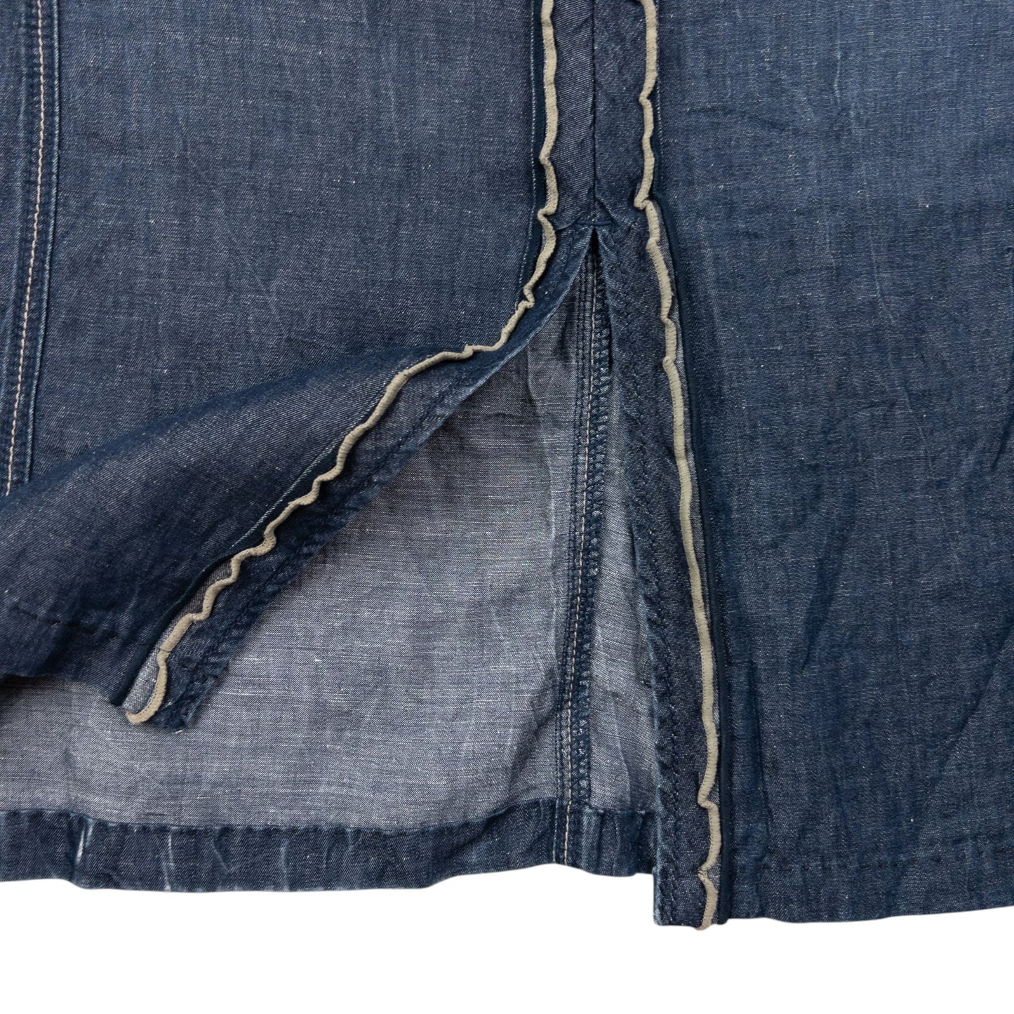 Vintage 2000s Marithe + Francois Girbaud Denim Skirt Womens Size W28