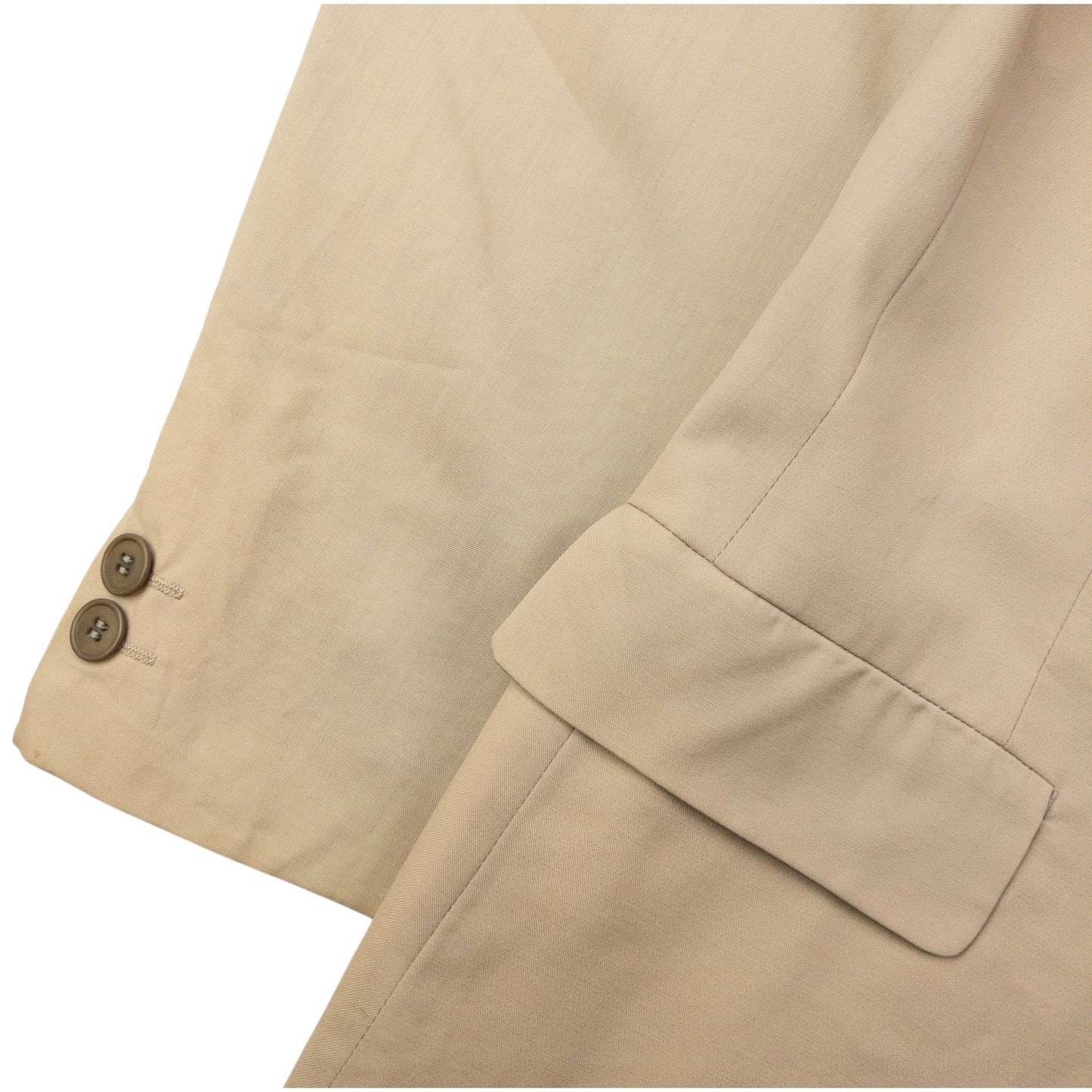 Vintage 90s Yohji Yamamoto D'Urban A.A.R Blazer Jacket Size M | Medium, Beige