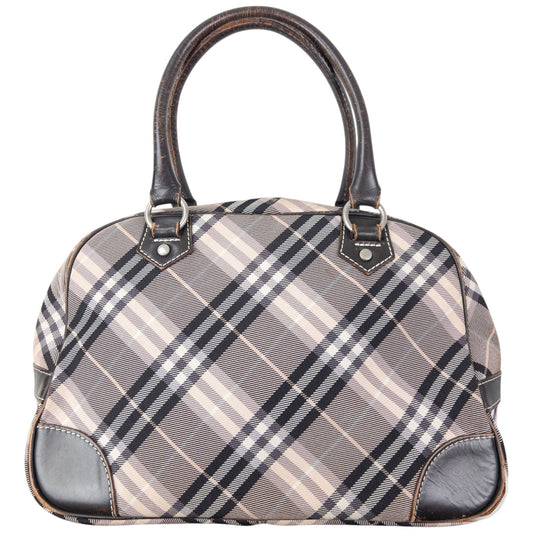 Vintage 2000s Burberry Blue Label Nova Check Handbag | O/S, Multicoloured