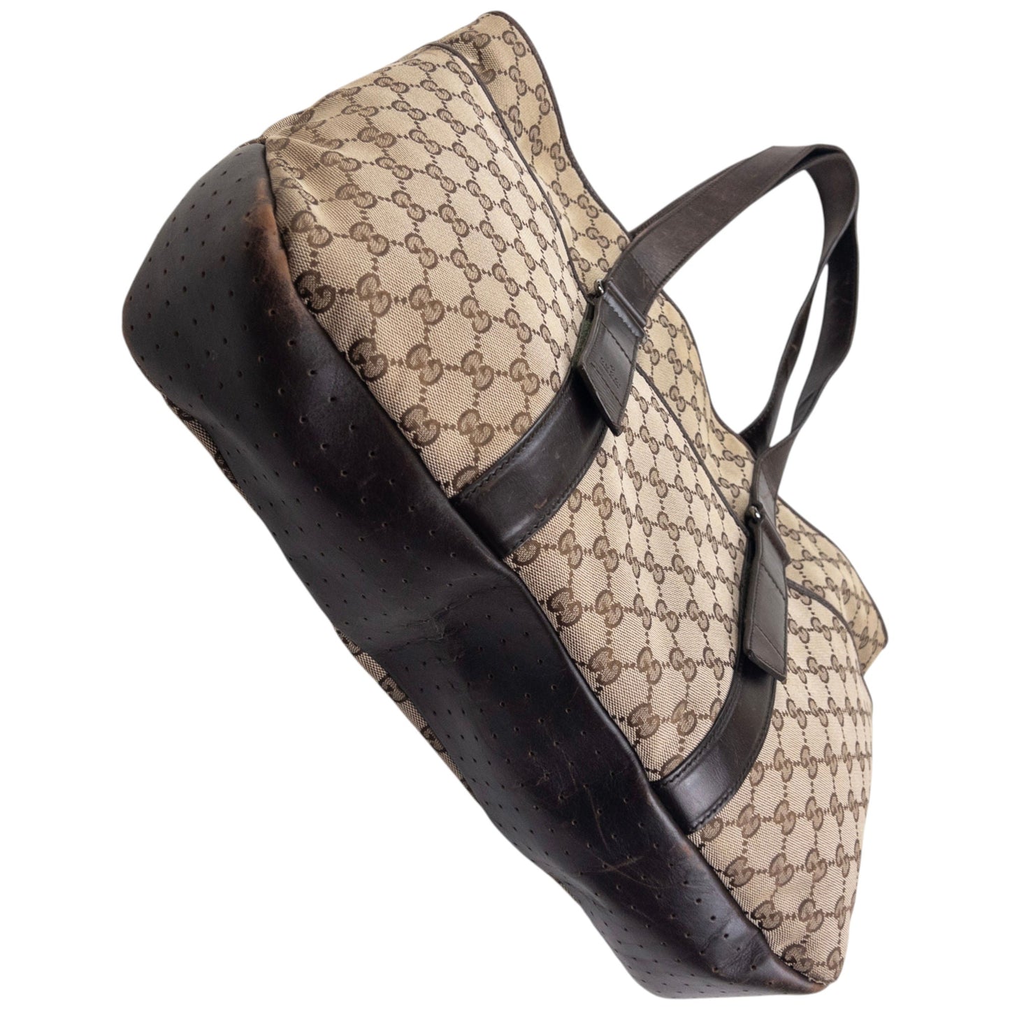 Vintage 2000s Gucci Monogram Shoulder Bag