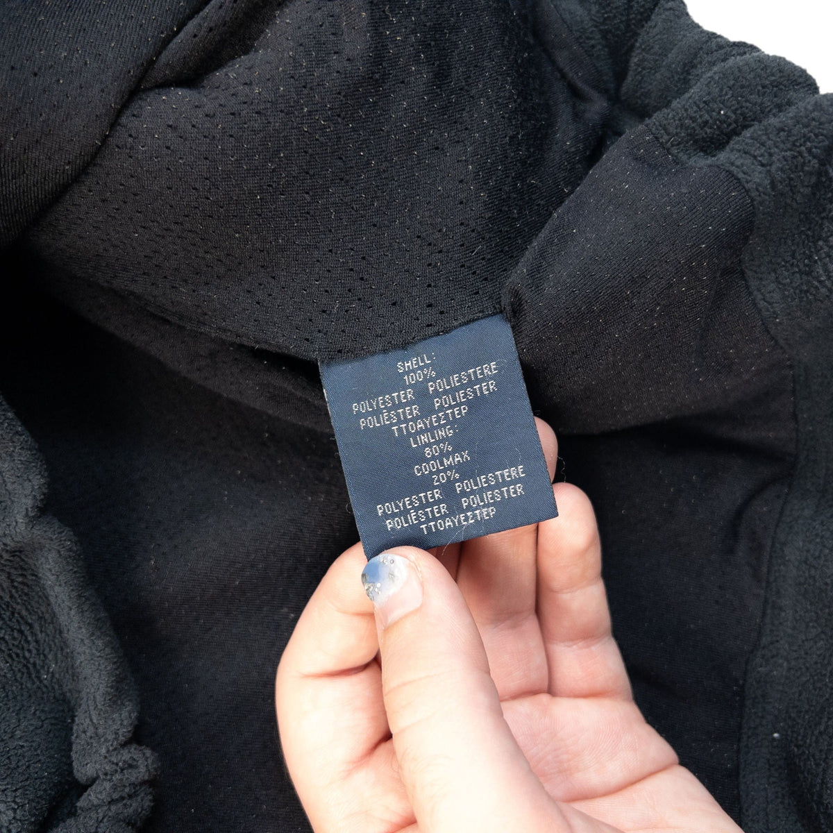 Vintage 2000s Burberry Golf Q Zip Fleece Sweatshirt Size L | Large, Black