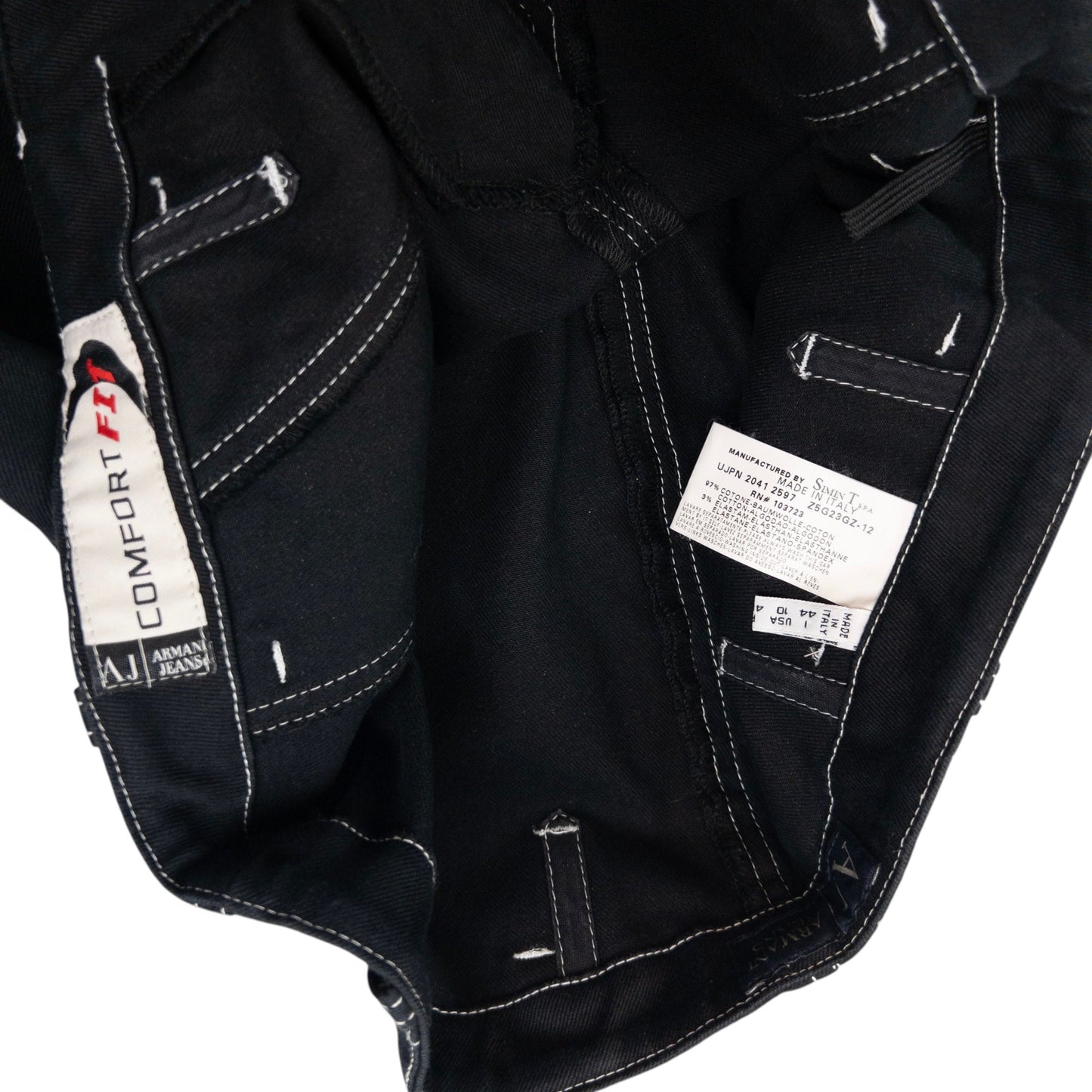 Vintage Armani Jeans Denim Skirt Womens Size W32