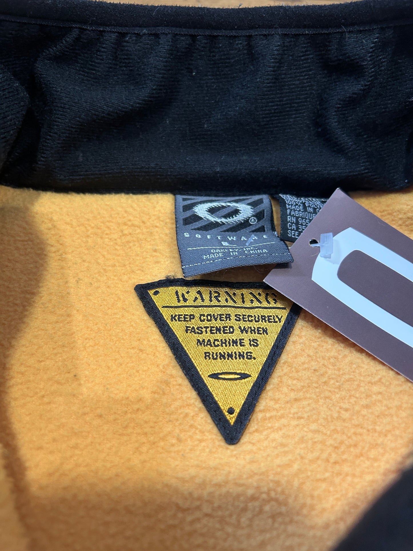Oakley Software 2000's Body Warmer Fleece L | Default Title, Yellow
