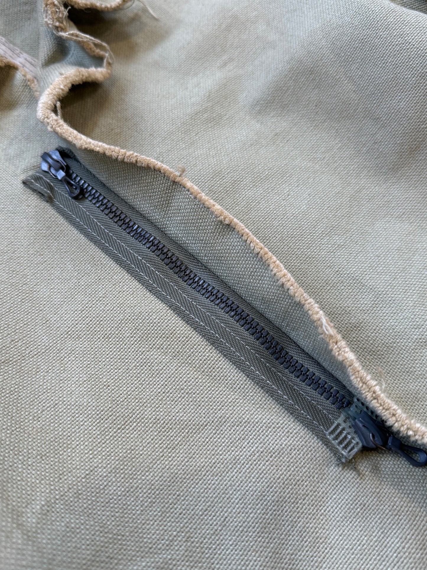 RIP Van Winkle Raw Denim Cut Overshirt S | Default Title, Beige