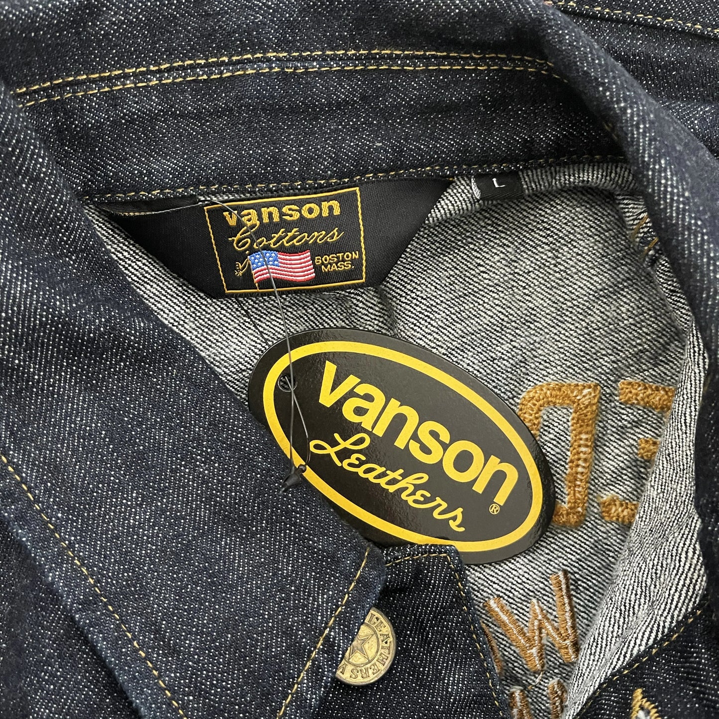 Vanson Leathers Denim Jacket - M