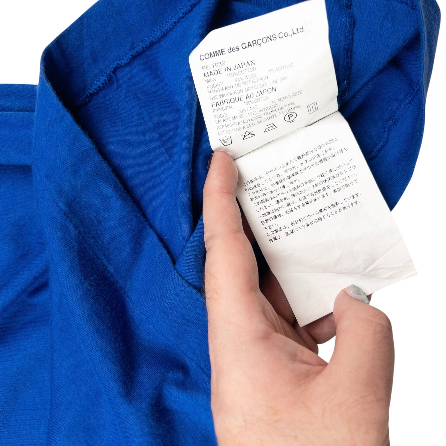 Vintage Comme Des Garçons HOMME Polo Shirt Size M