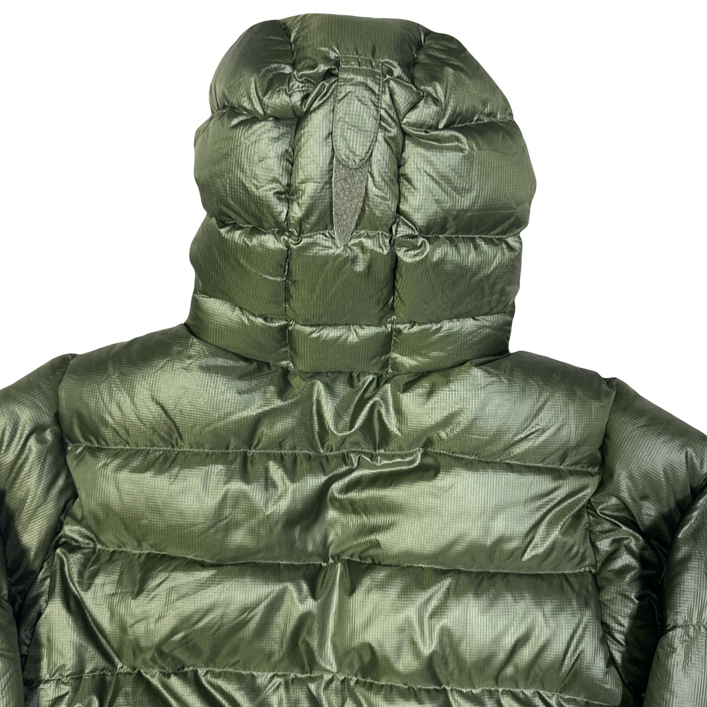 Montbell Light Alpine Puffer Jacket In Olive Green ( S )