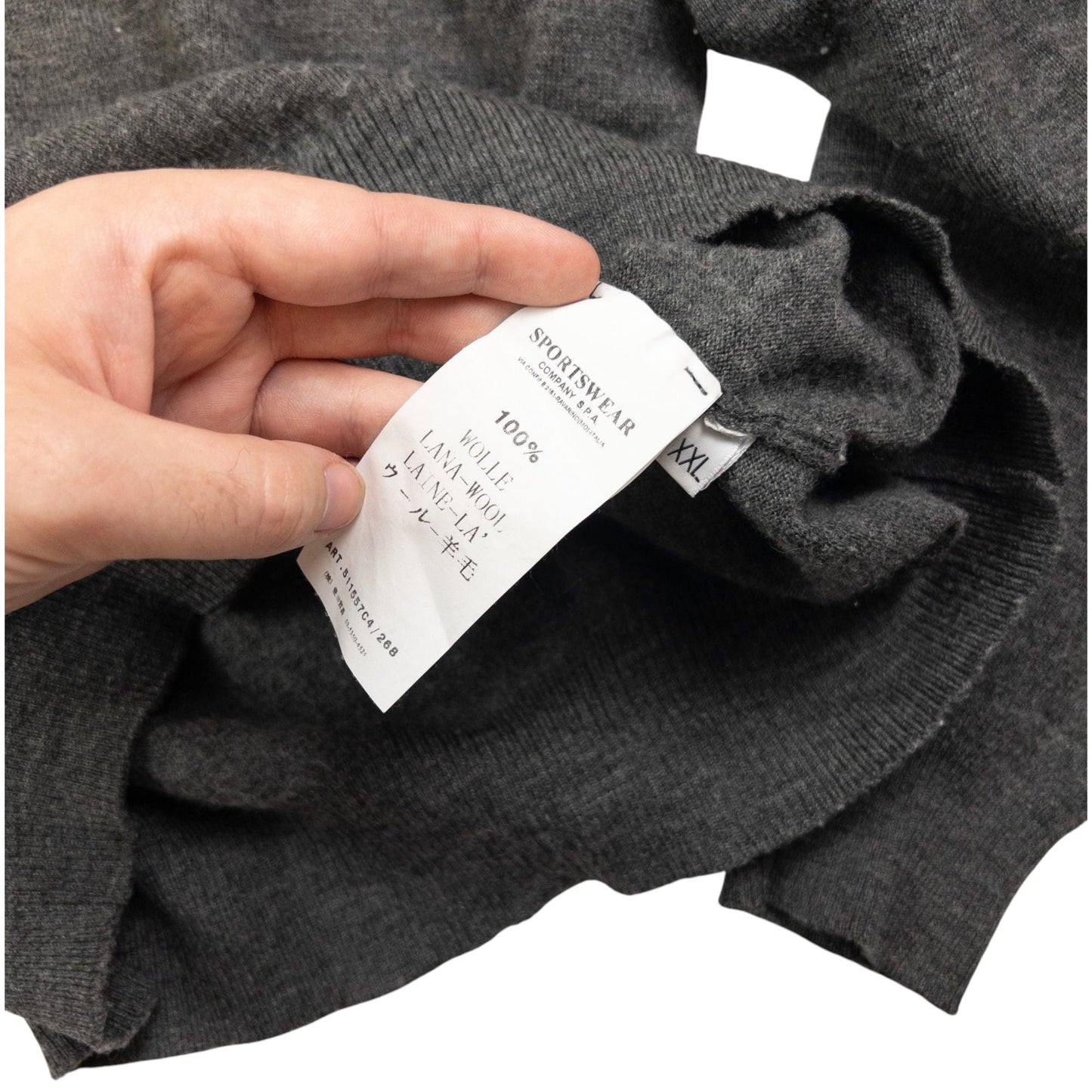 Vintage Stone Island Wool Jumper Size M