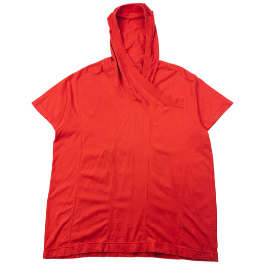 Vintage 90s Hai Sporting Gear By Issey Miyake Asymmetric Hooded T Shirt Size XL