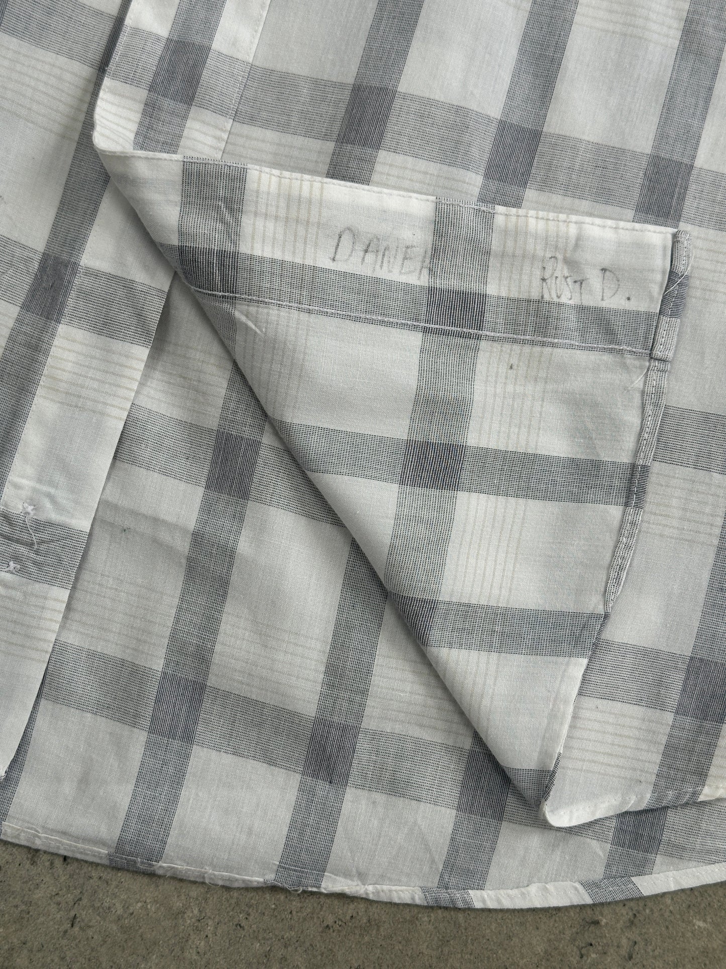 Christian Dior Check Cotton Shirt - XL