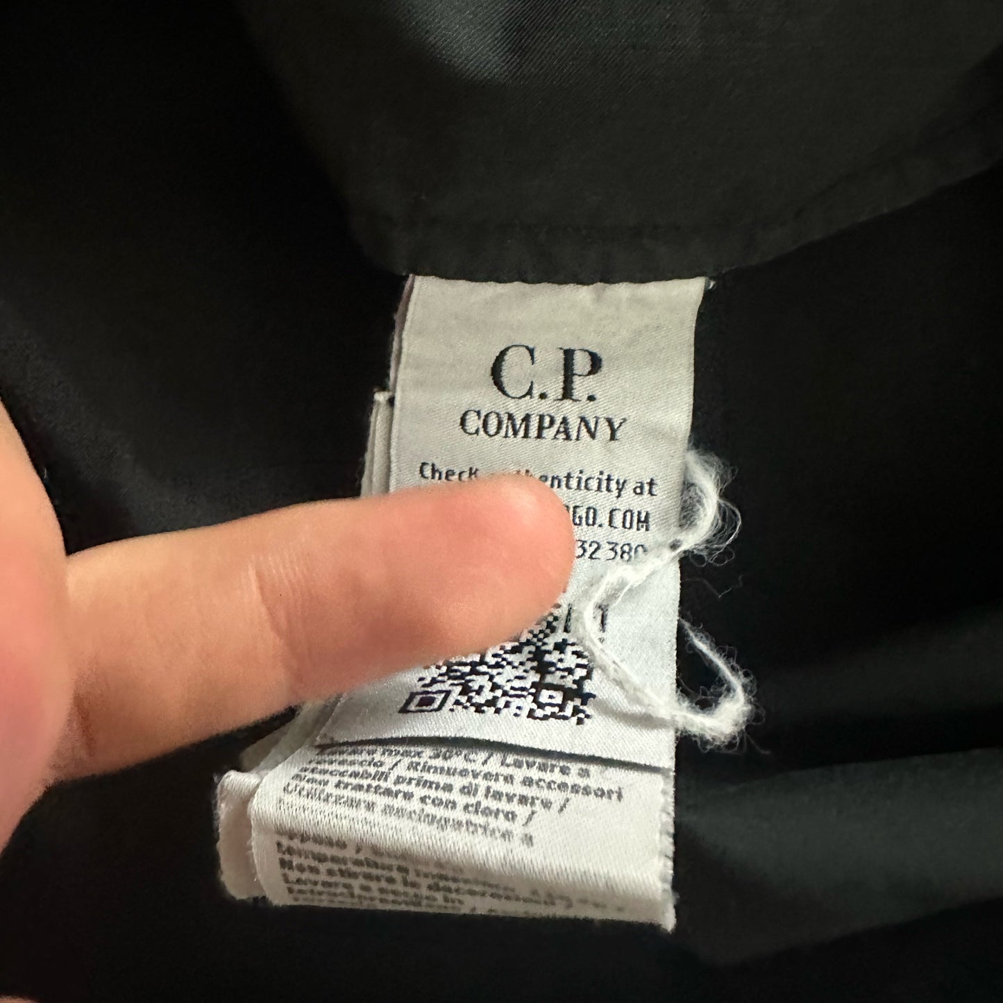 CP Company Gambardine Micro Lens Zip Up Jacket