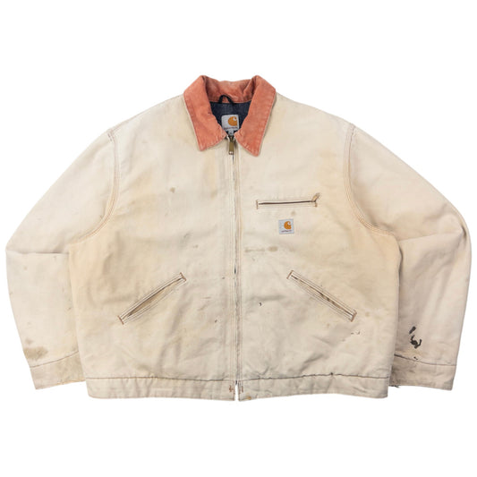 Vintage Carhartt Padded Zip Up Jacket Size XXL | XXL, Beige