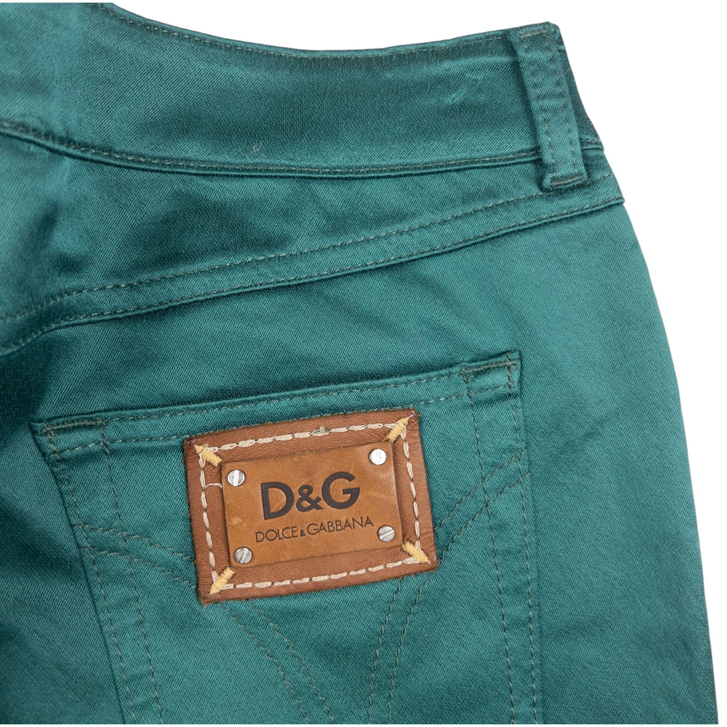 Vintage Dolce & Gabbana Low Rise Trousers Womens Size W30