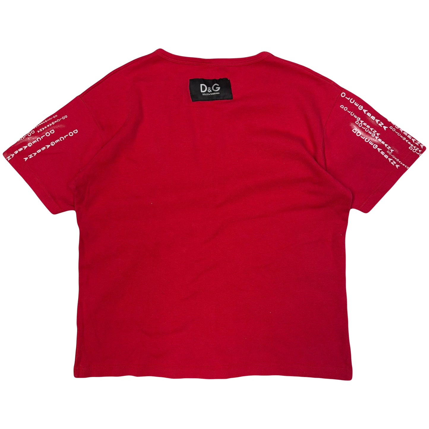 Dolce & Gabbana T-Shirt In Red (M) | Medium, Red
