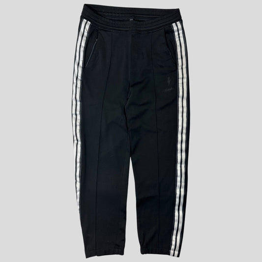 Neil Barrett 2020 Pleated Striped Taped Slim Tracksuit Bottoms - S/M