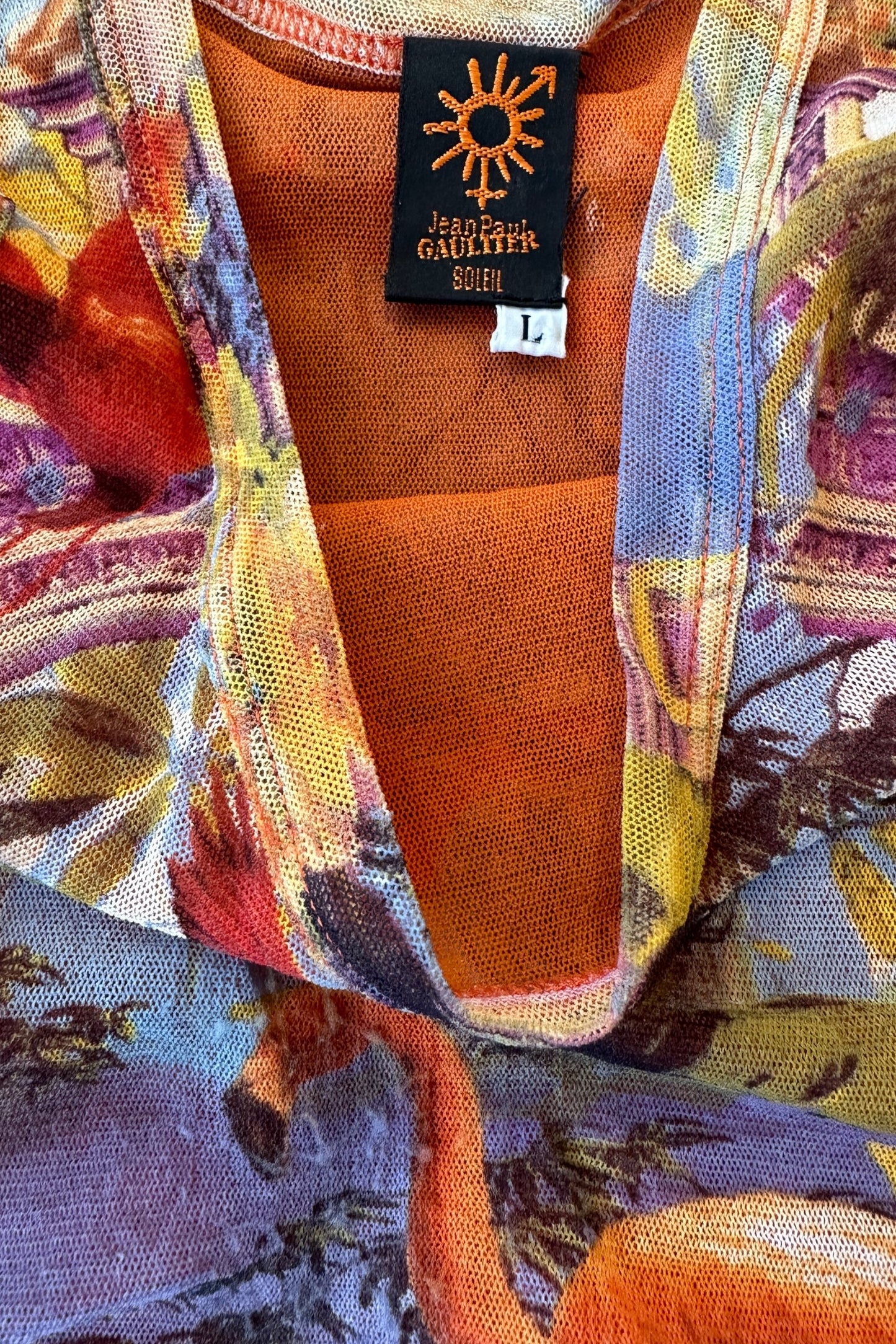 Jean Paul Gaultier 1990s Vintage Soleil Co-ord Set