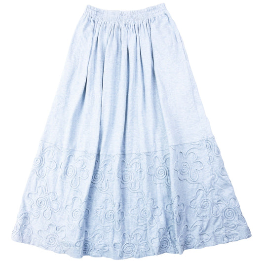 Vintage 90s Hai Sporting Gear By Issey Miyake Floral Skirt Womens Size L | Large, Blue