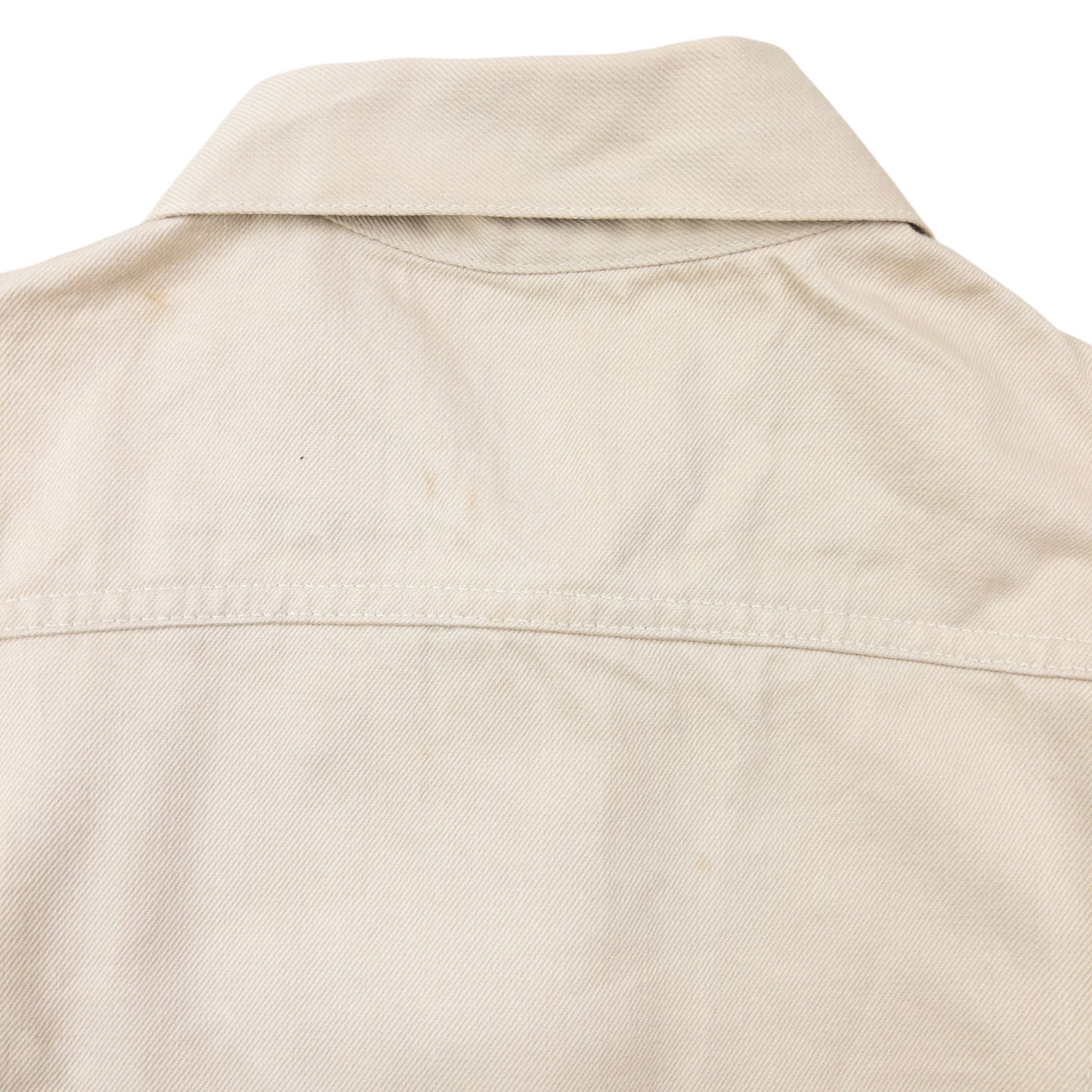 Vintage 2000s Gucci By Tom Ford Button Up Denim Jacket Womens Size S | Small, Cream