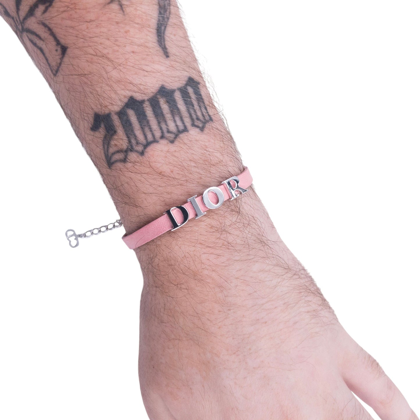 Vintage Dior Leather Bracelet