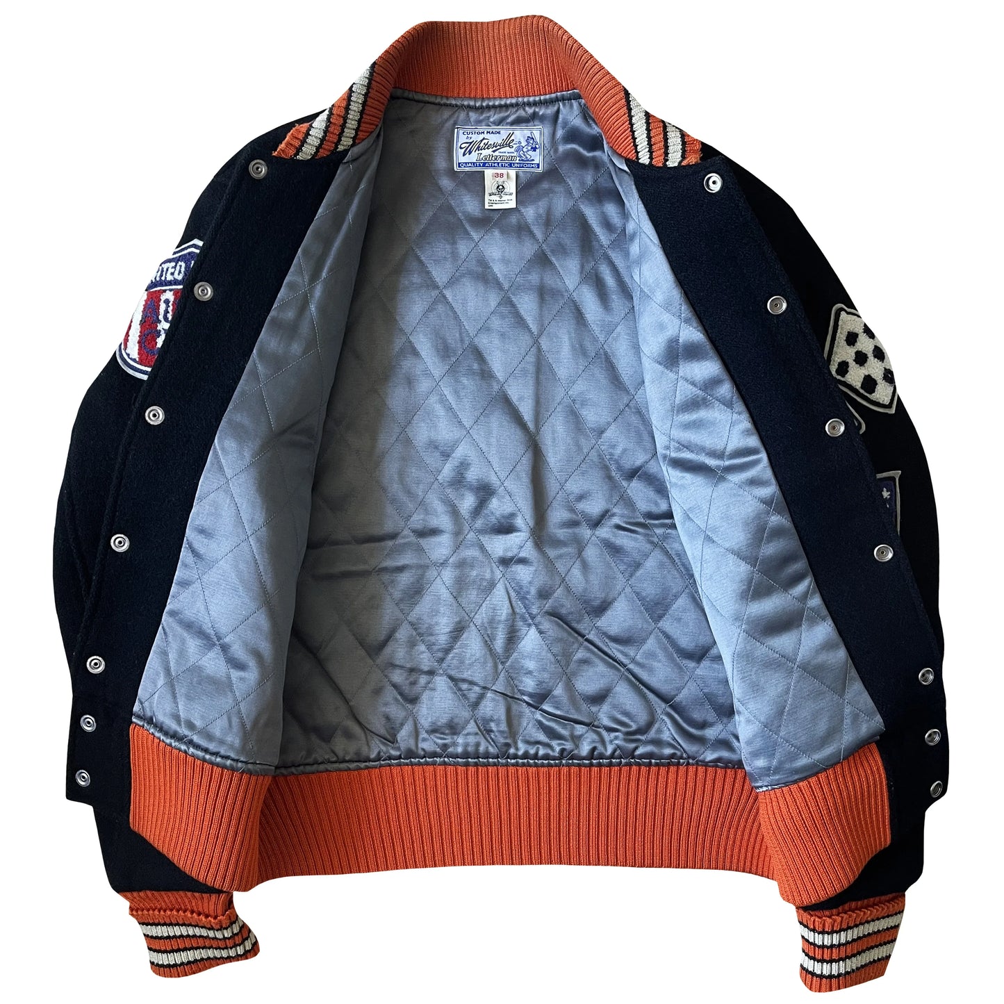 Whitesville Road Runner Drag Race Varsity Jacket - M