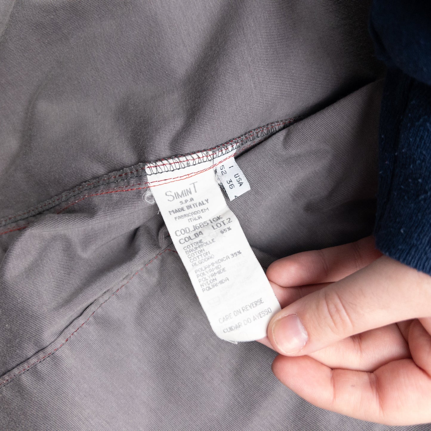 Vintage Armani Jeans Zip Up Rain Jacket Size XL