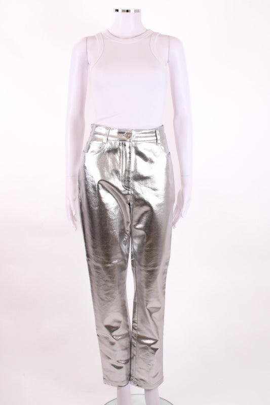 Fendi Trousers Silver 44 | O/S, Silver