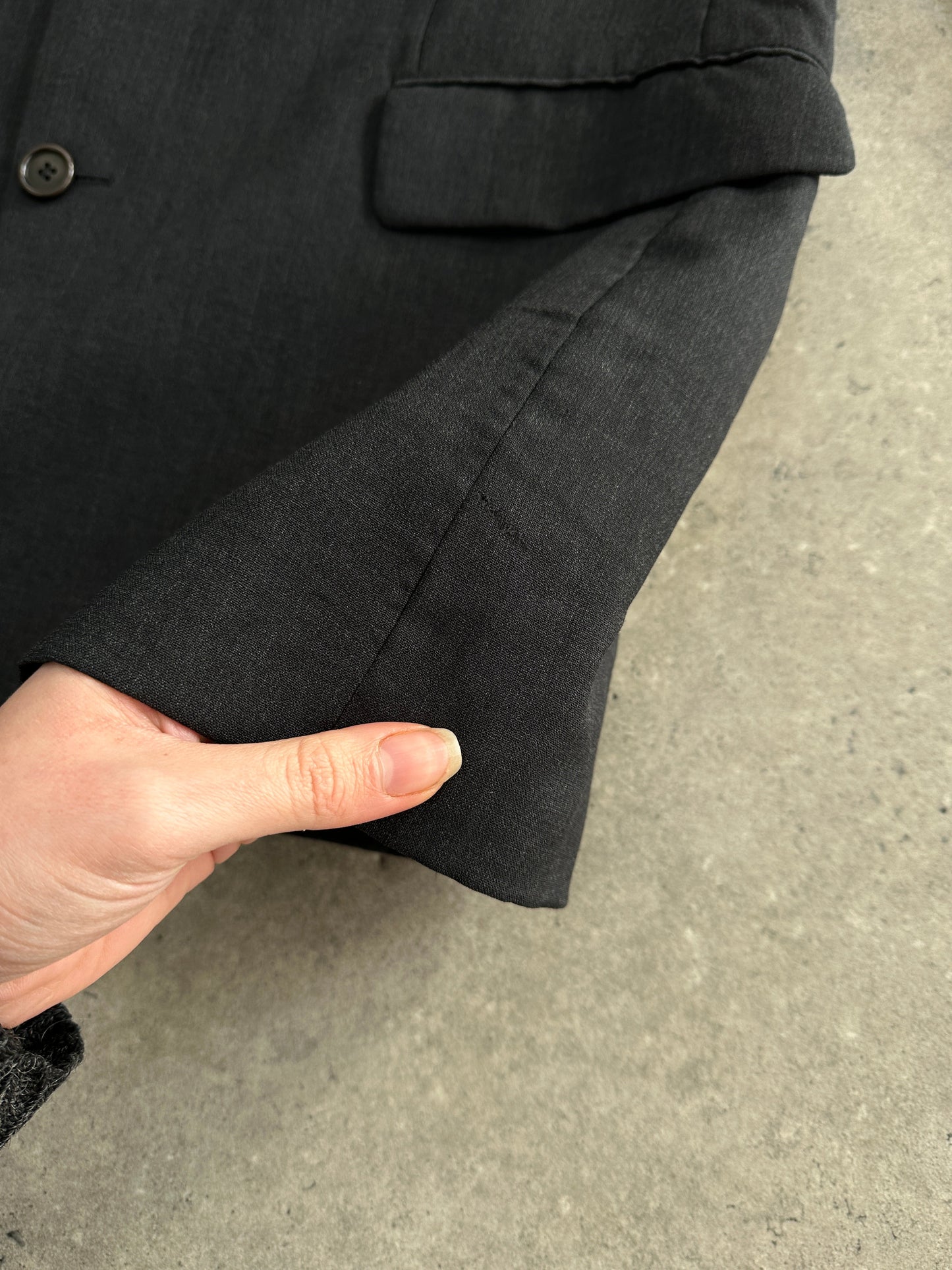 Hugo Boss Virgin Wool Single Breasted Blazer - 42R/XL