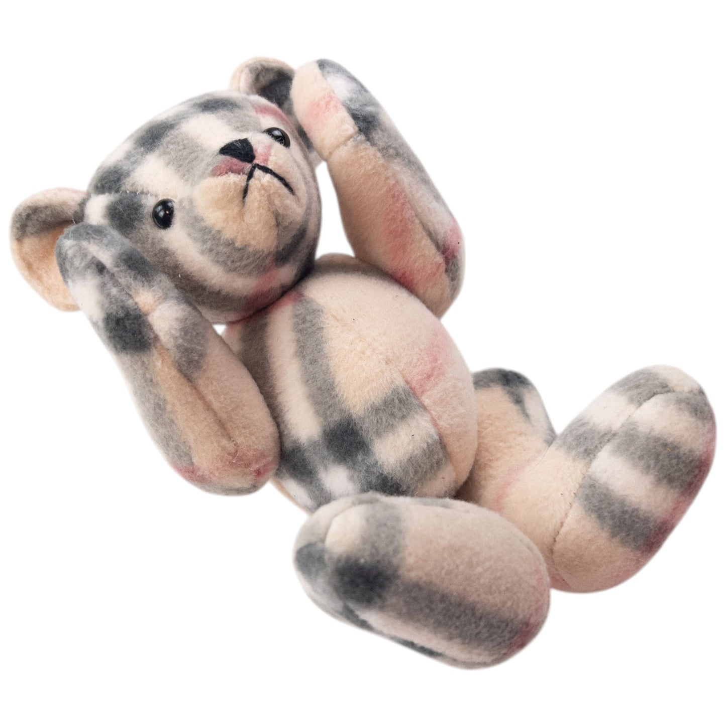 Vintage 2000s Burberry Nova Check Mini Teddy Bear