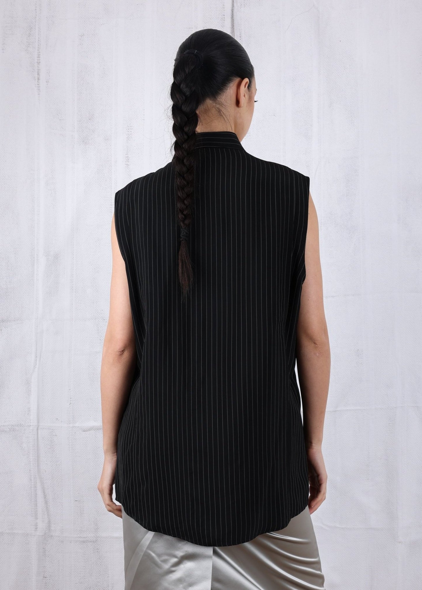 Alexander McQueen for Givenchy pinstripe tunic top