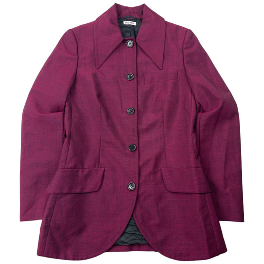 Vintage Miu Miu Tailored Jacket Womens Size M