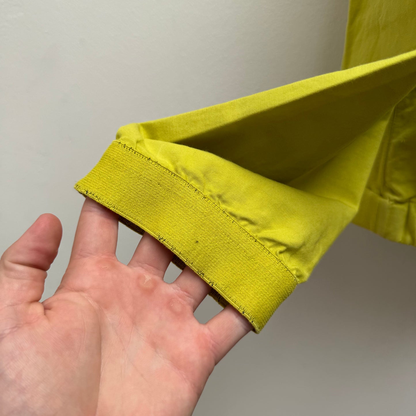 Mid 00’s Stone Island Cotton Jacket (L) | Large, Lime Green