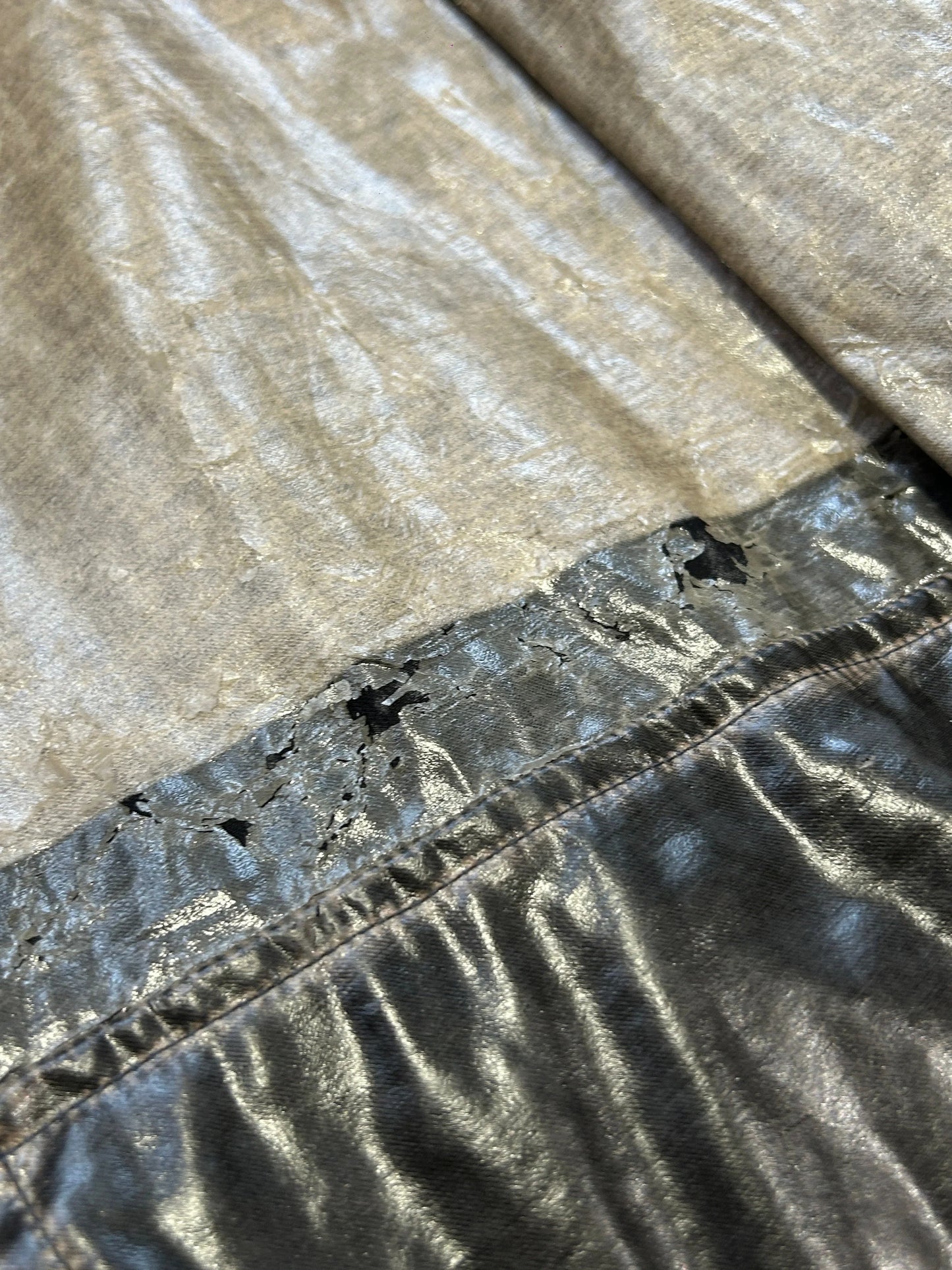 Stone Island SS/98 Raso Gommato Reverse Colour Process Jacket L