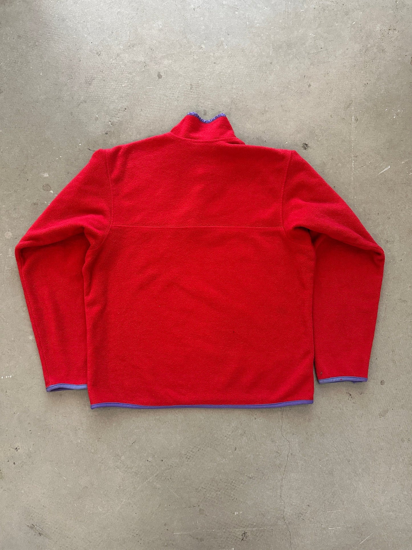 1990’s Patagonia Synchilla Snap-T - L | Red, Red