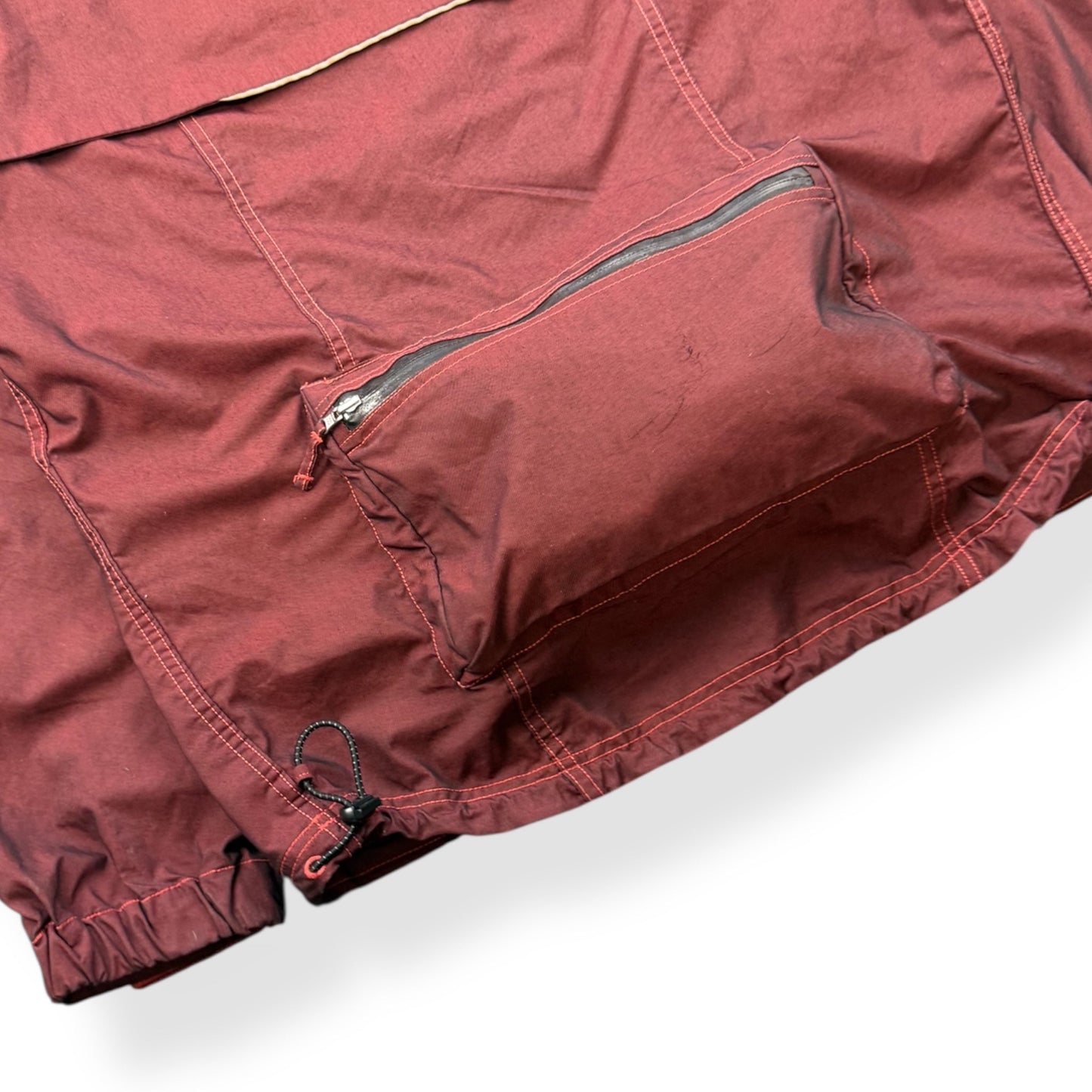 Levi's Iridescent Hooded Jacket (L) | Default Title, Red