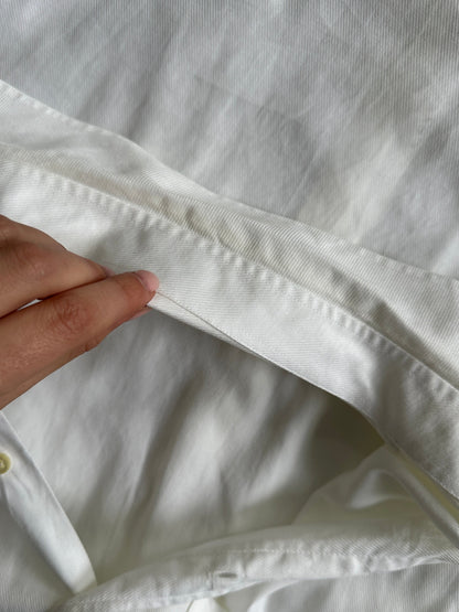 Yves Saint Laurent Pure Cotton Logo Shirt - L/XL