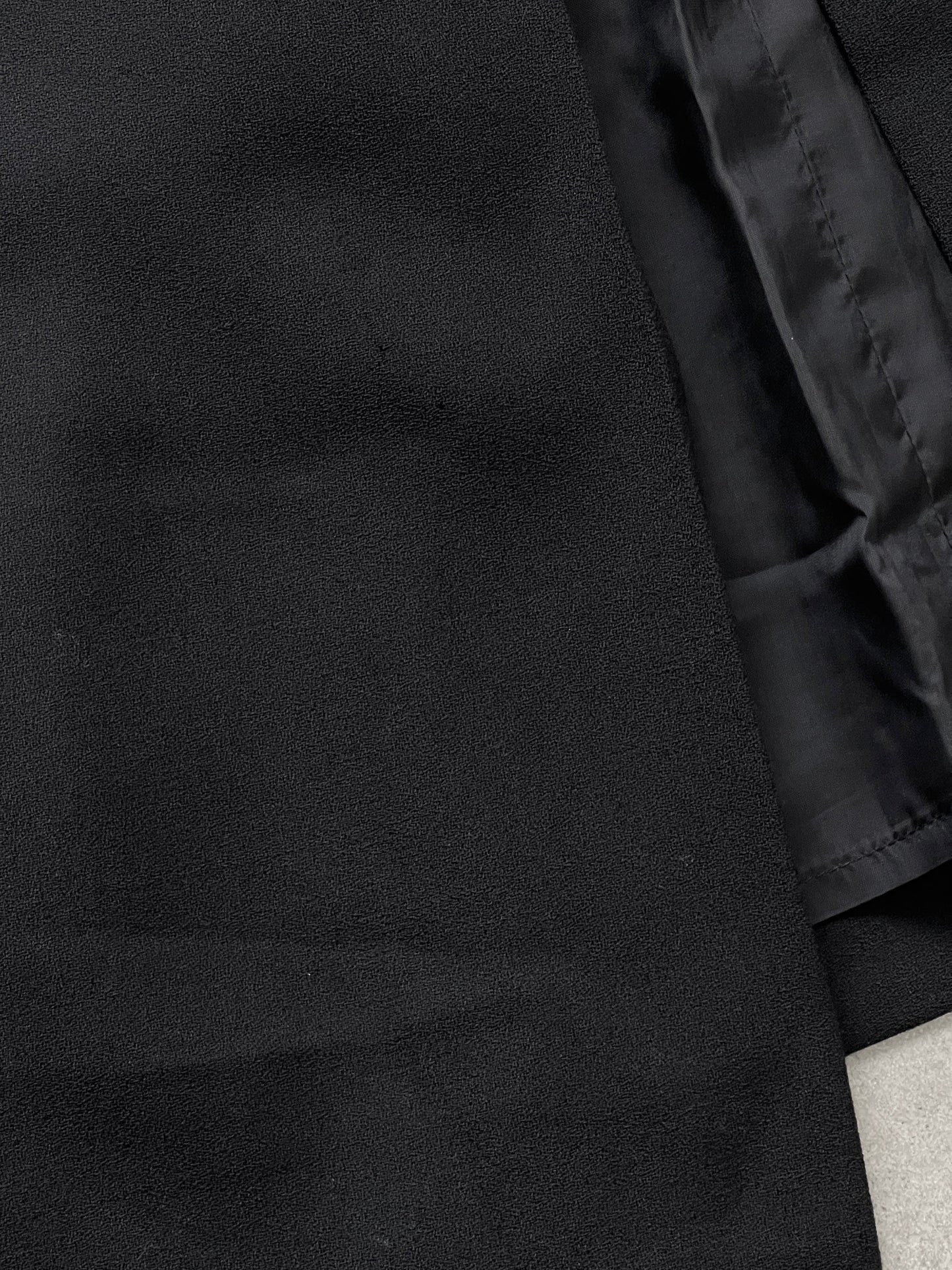 Jaeger 1990s Pure Wool Side Split Maxi Skirt - W24