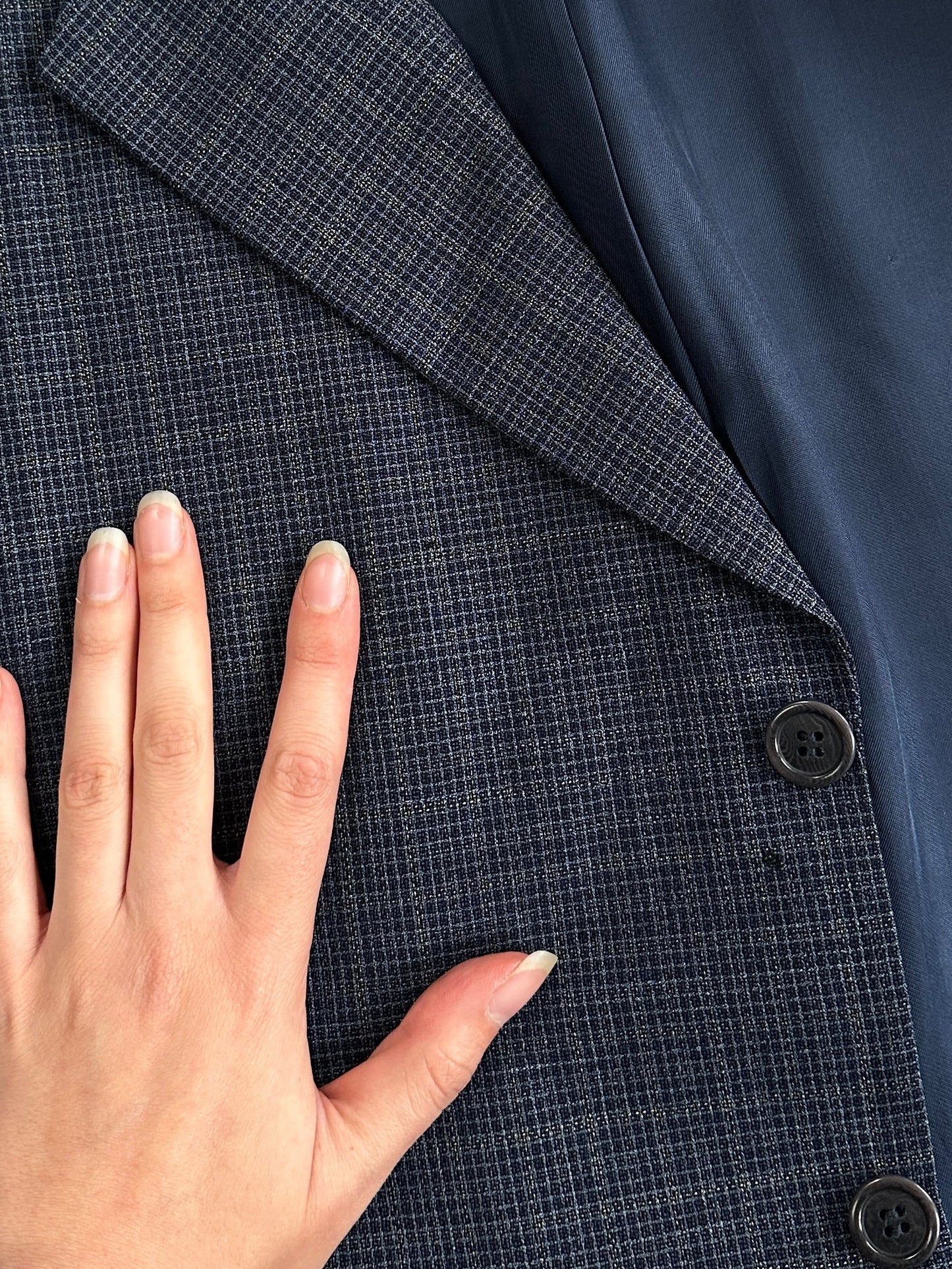 Roy Robson x Loro Piana 2000s “Twister” Super 110’s Wool Single Breasted Blazer - 42/L