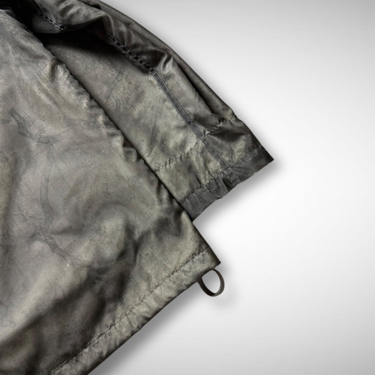 Stone Island Monofilament Mesh Camo Parka w/ Wool Liner (AW2001)