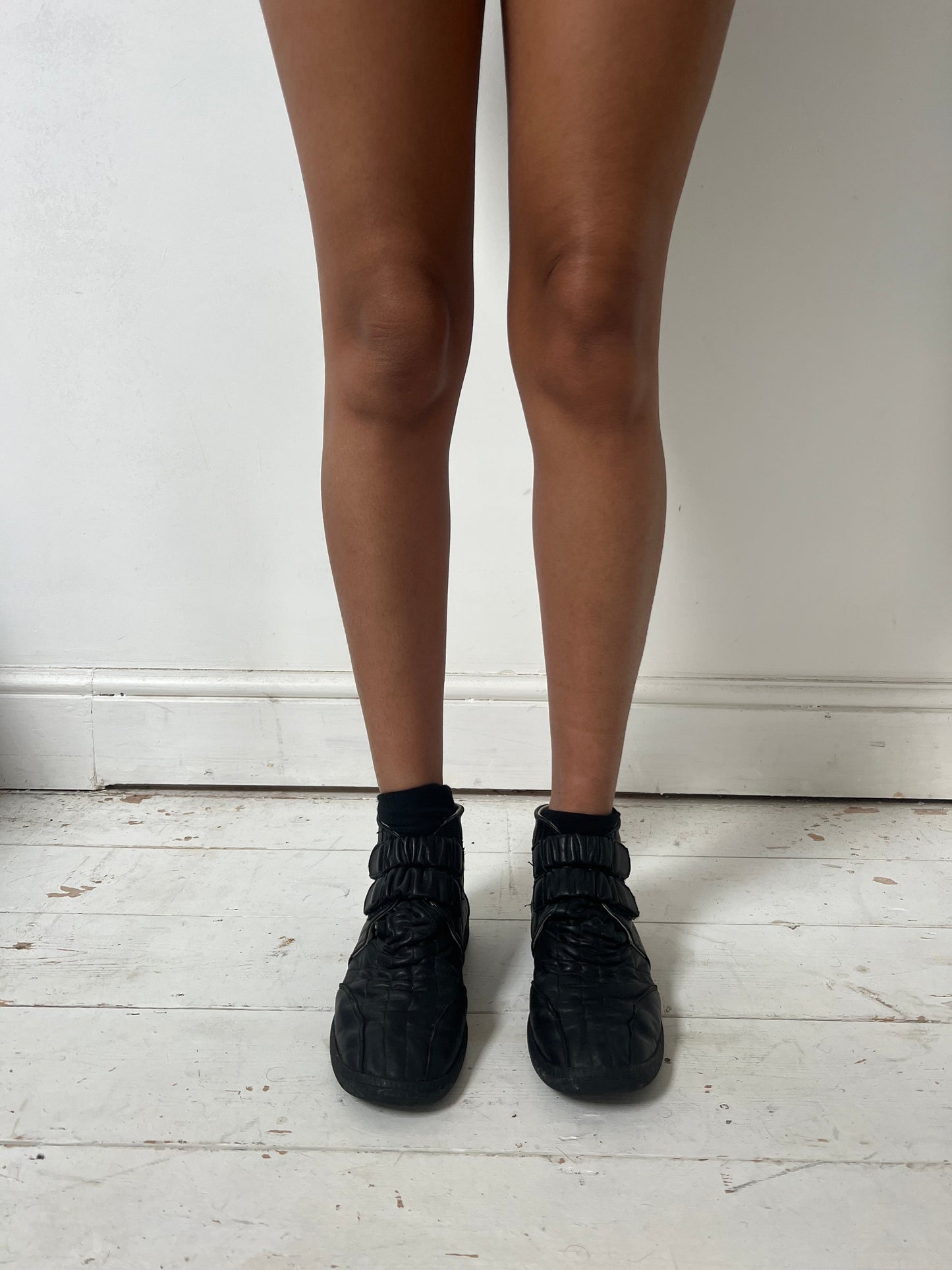 MARGIELA STRAP SHOES (EU 39, FITS LIKE 38) | DEFAULT TITLE, Black